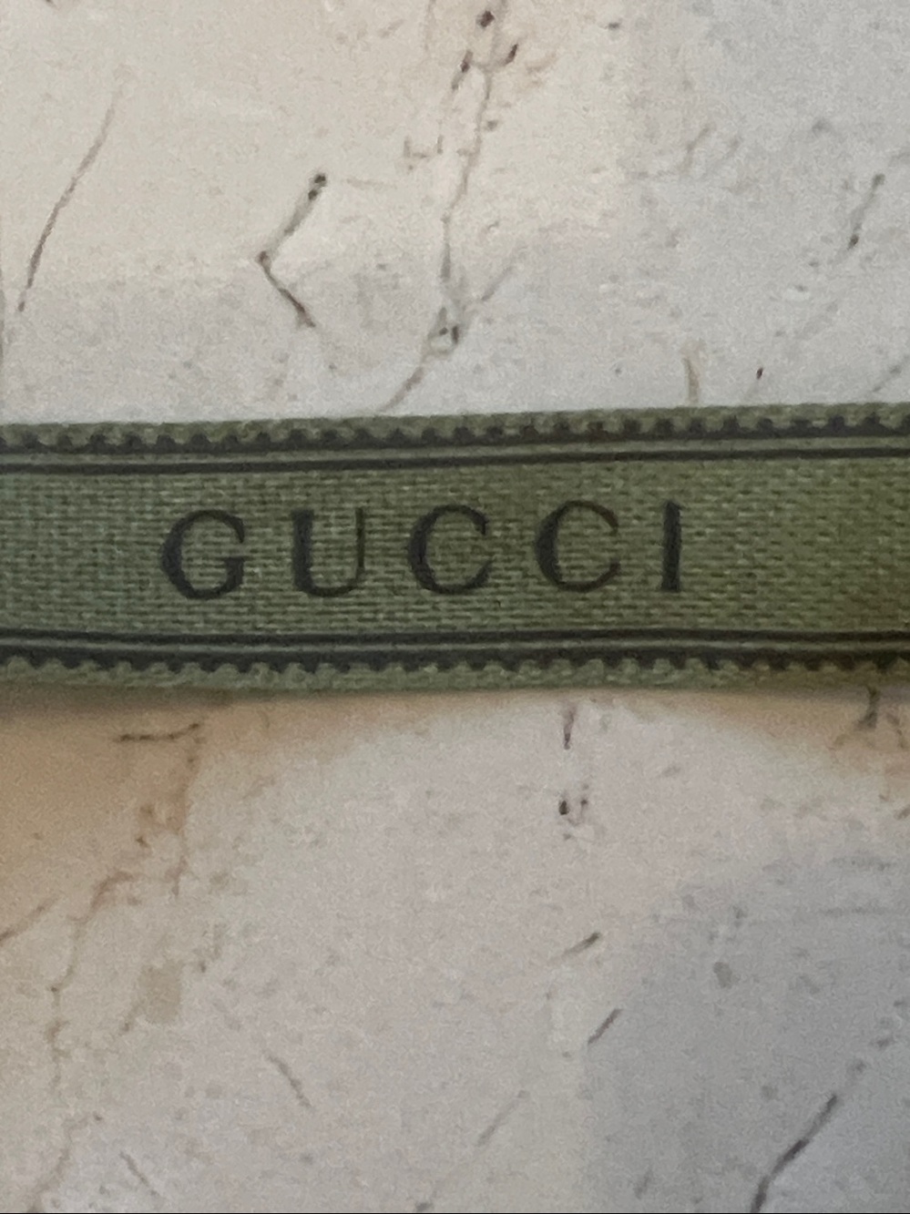 Gucci Logo Ribbon 76" - Picture 4 of 4